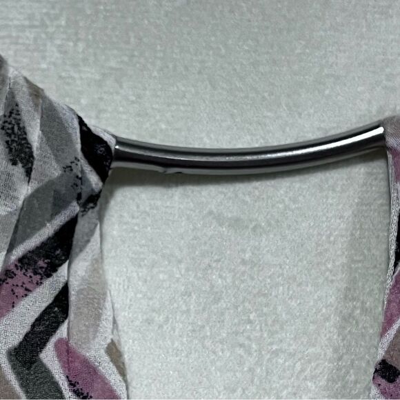 WHBM sleeveless halter maxi dress - Picture 4 of 16